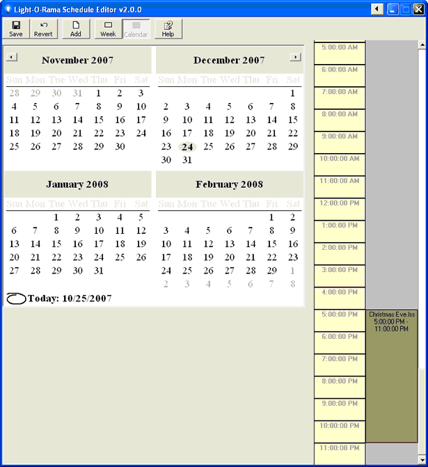 CalendarSchedule