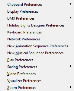 Preferences