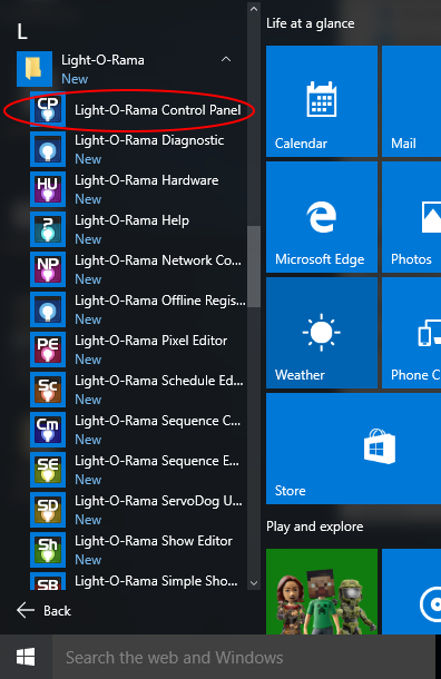 StartMenu