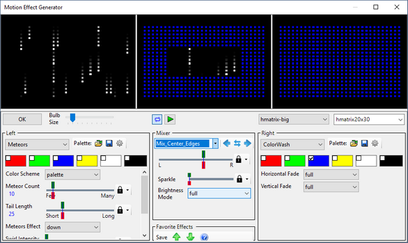 Mix Center / Edges example Mix Center / Edges example
