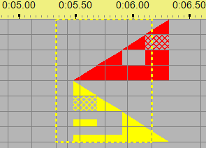 After Skew Selection, effects but not timing marks, to the right by 0.15 seconds