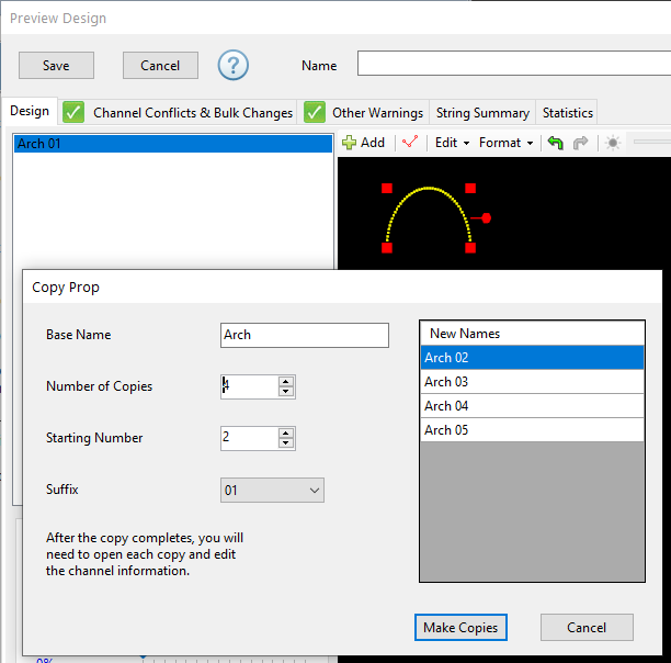 About to make 4 copies