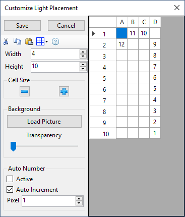 Custom Grid Window