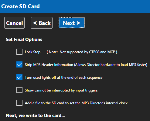 SDCardFinalOptions