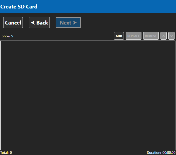 SDCardSequences