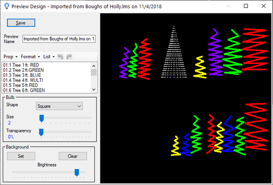 A sample Pixel Editor preview