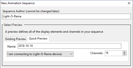 The Quick Preview tab