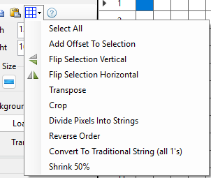 The Custom Grid Menu
