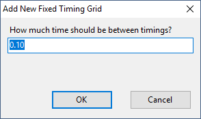 NewFixedTimingGrid
