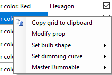 The right-click menu