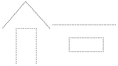 A preview with Window, Door, Eaves, and Gutter props