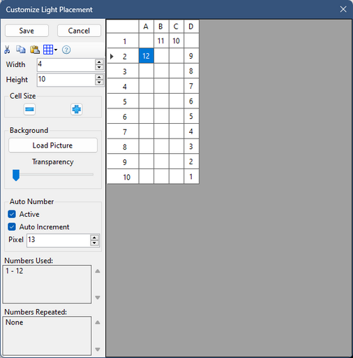 Custom Grid Window