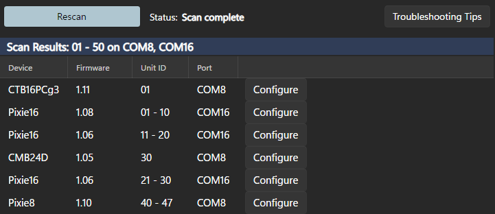 Scan is complete