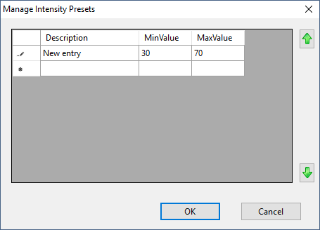 Adding a new preset