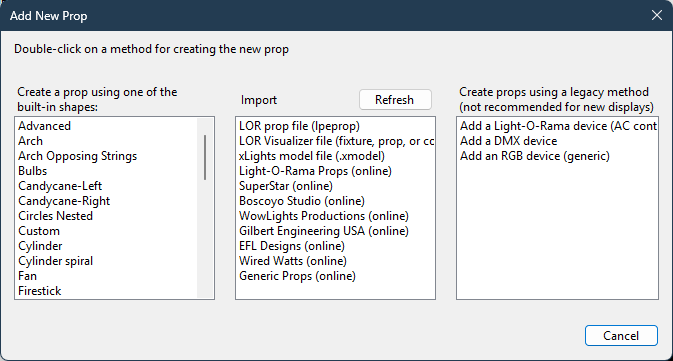 Preview Design's Add New Item dialog
