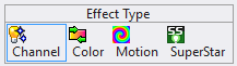Effect Type buttons Effect Type buttons