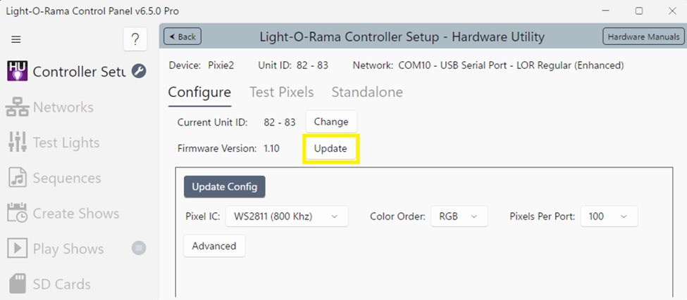 LORHUUpdateFirmware