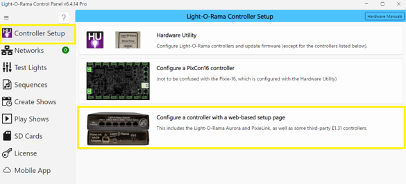 PixieLinkNetworkConfig
