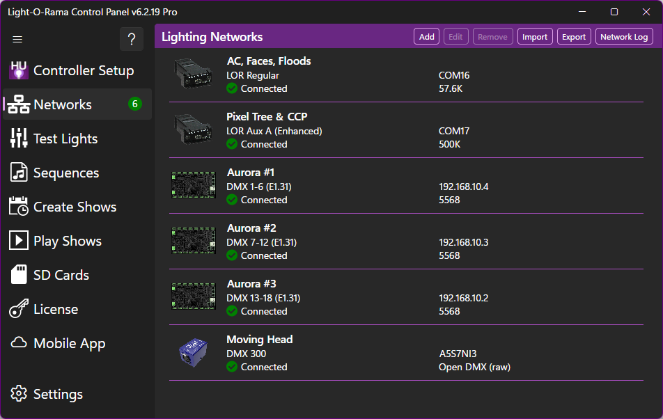 ControlPanelNetworkList