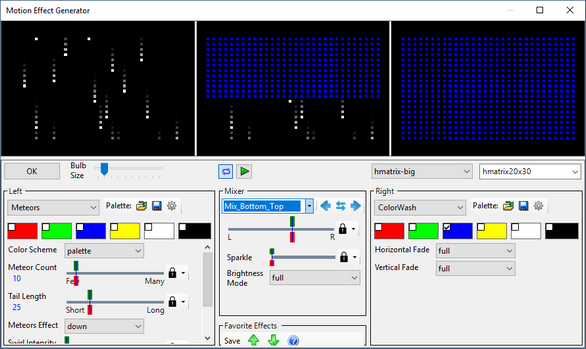 Mix Bottom / Top example