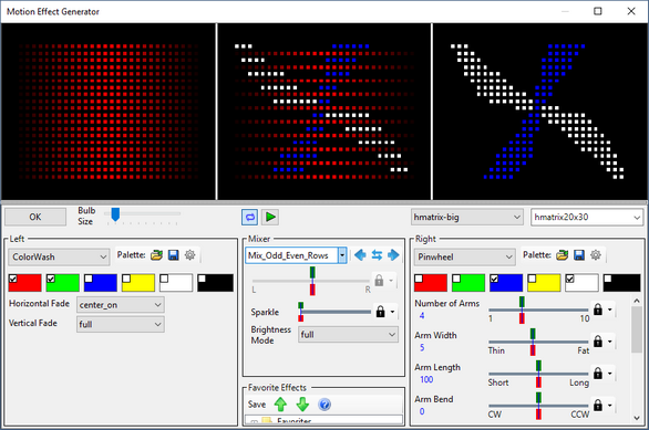 Mix Odd / Even Rows example