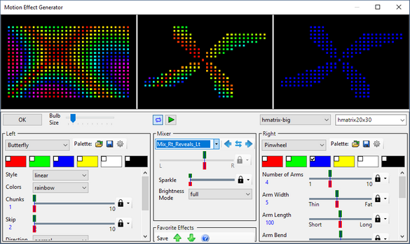 Mix Right Reveals Left example