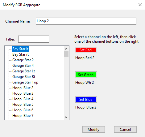 Modifying an RGB Aggregate Modifying an RGB Aggregate