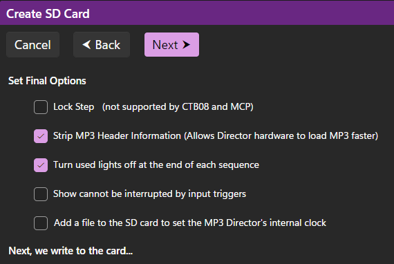 SDCardFinalOptions