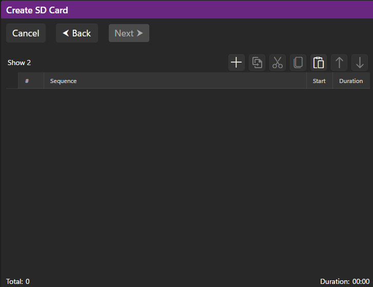 SDCardSequences