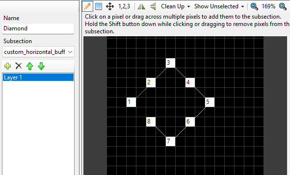 MotionRowEditCustomDiamond