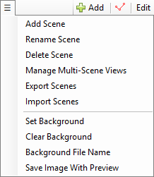 The Scene Menu