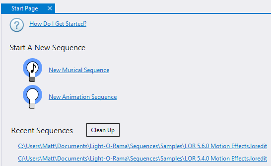 The Start Page